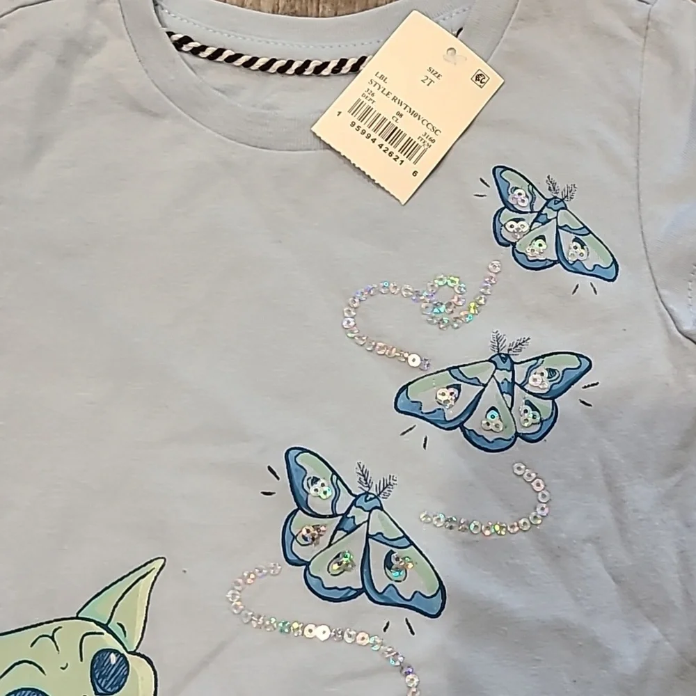 Star Wars Mandalorian Baby Yoda T-Shirt Size 2T